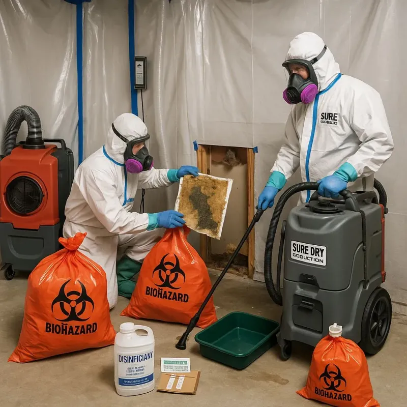 Contaminated Water Handling Protocols process in Jasper County, GA