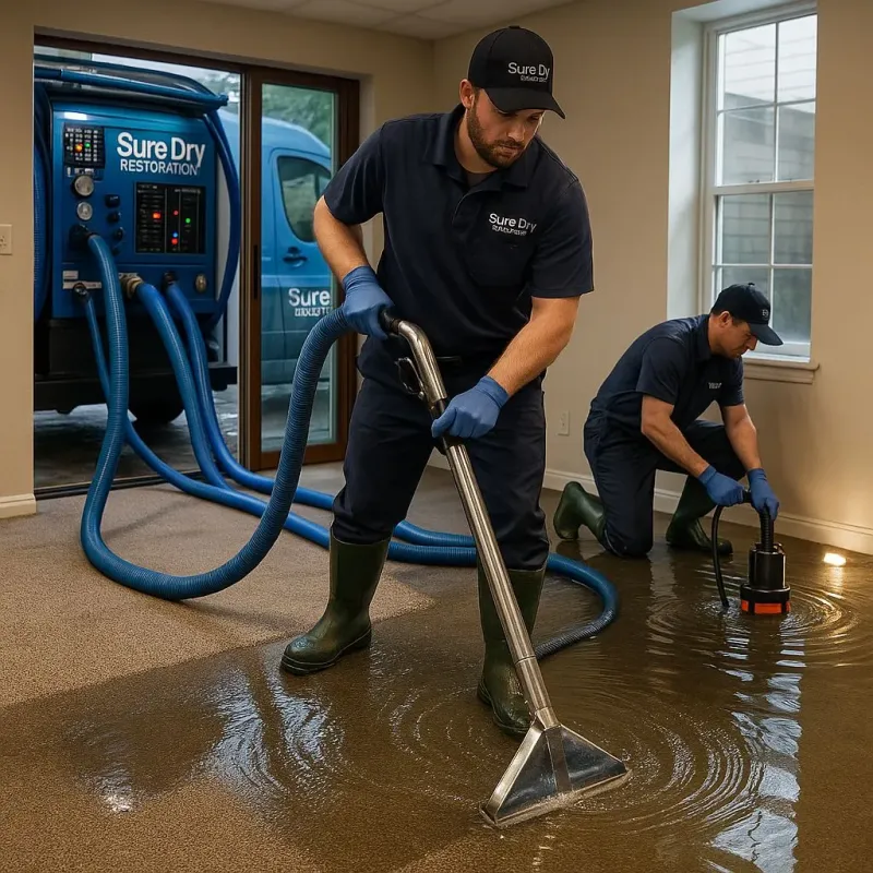 Water Extraction and Removal process in Jasper County, GA